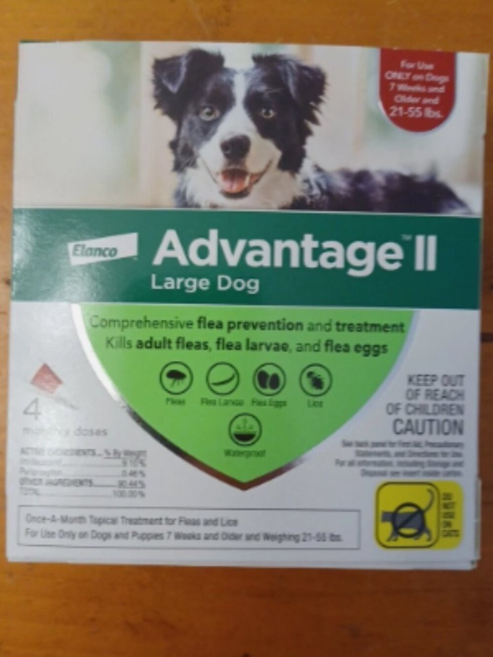 Advantage II Large Dog| Dogs 21-55 lbs.